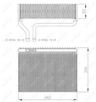 NRF 36099 - EVAPORADOR PEUGEOT 206 1.4 99-0X0X0