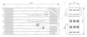 NRF 36105 - EVAPORADOR VOLVO WHEELLOADER D-SERI