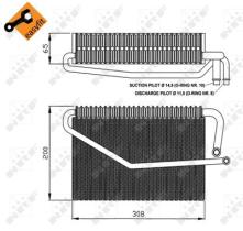 NRF 36122 - EVAPORADOR MERCEDES C-SERIES 2.2D 0