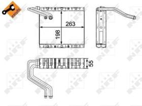 NRF 36142 - EVAPORADOR VOLVO XC60 2.0D 09-263X2