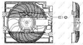 NRF 47211 - VENTILADOR BMW 5 2.0 96-0X0X0