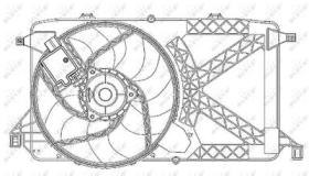 NRF 47264 - VENTILADOR FORD TRANSIT 2.2D 06-0X0