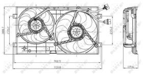 NRF 47403 - VENTILADOR VW NEW BEETLE 2.0 98-0X0