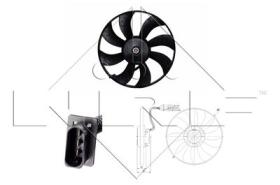 NRF 47410 - VENTILADOR VW POLO 1.4D 02-0X0X0