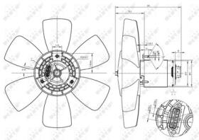 NRF 47429 - VENTILADOR SEAT IBIZA 1.4 93-0X0X0