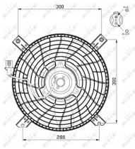 NRF 47469 - VENTILADOR SUZUKI GRAND VITARA 2.0D