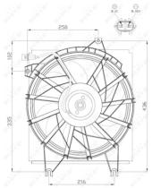 NRF 47499 - VENTILADOR HYUNDAI COUPE 1.6 96-0X0