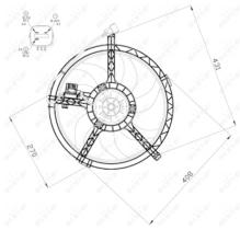 NRF 47508 - VENTILADOR MINI MINI 1.6 07-0X0X0