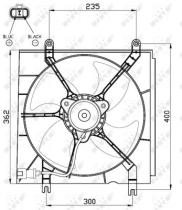 NRF 47526 - VENTILADOR HONDA CR-V 2.0 96-0X0X0