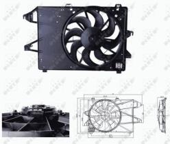 NRF 47679 - VENTILADOR FORD MONDEO 1.8D 97-0X0X