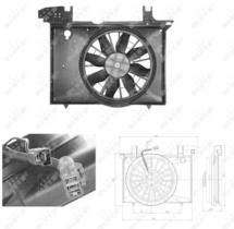 NRF 47703 - VENTILADOR VOLVO V70 2.4 97-0X0X0