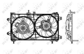 NRF 47802 - VENTILADOR FIAT PUNTO 1.9D 00-0X0X0