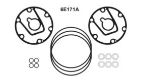 DESPIECE DE COMPRESOR KT-6E171AN - KIT DE JUNTAS DENSO 6E171