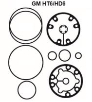 DESPIECE DE COMPRESOR KT-HD6N - KIT. TORICAS/JUNTAS NEOPRENO GM HT6/HD6