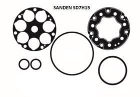 DESPIECE DE COMPRESOR KT-SDSMN - KIT. TORICAS/JUNTAS SANDEN METALICAS SD708/709/SD7H15