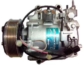 COMPRESORES SD-074 - COMP. SANDEN TRSE09 110MM PLV-6 12V 4FIJ. (3773) (3773 / 377