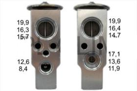 PARTES AIRE ACONDICIONADO VE-071 - VALVULA DE EXPANSION OUTLANDER